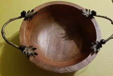 Walnut Wood Salad Bowl - Made in India