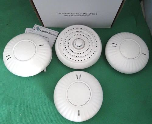 Wireless Interlinked Smoke & Heat Alarms Pack 10 Year Battery