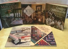 Quilting Books Weekend Projects Quick and Easy Quilt in a Day Lot of 5 Crafts