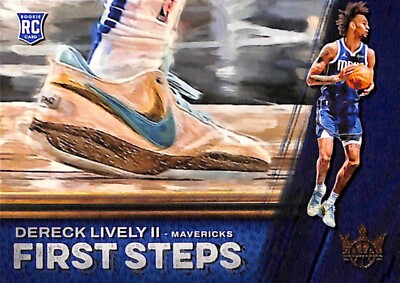 Dereck Lively II 2023-24 Panini Court Kings First Steps RC #10