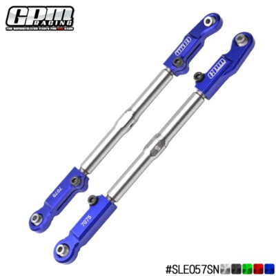 GPM Aluminum 7075+Stainless Steel Rear Camber Links For TRAXXAS 1/8 Sledge 9548