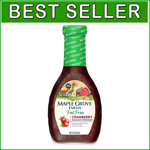 Flavorful Fat Free Cranberry Balsamic Dressing - 12 Bottles of Natural Bliss - 第 1/10 張圖片