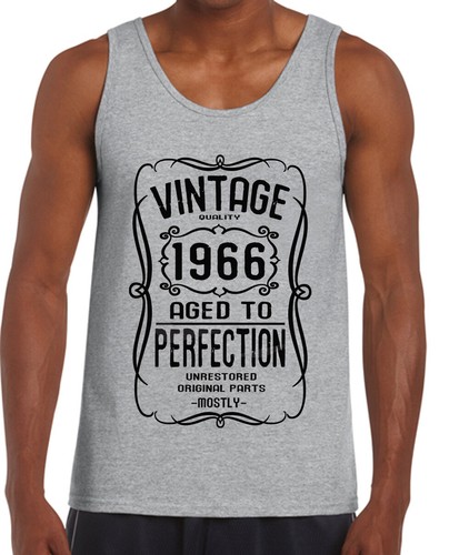 59th Birthday tshirt born 1966 tshirts Funny T-Shirts Vintage Present 1960's - Picture 30 of 32