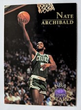 NATE TINY ARCHIBALD, 1996 TOPPS NBA STARS #2, CELTICS