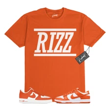 Dunk Cosmic Clay White Orange Low Air Force 1 '07 T Shirt Match RIZZ