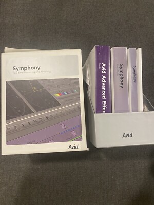 Avid Symphony Boxed Book Set With CDS As shown On The Pictures