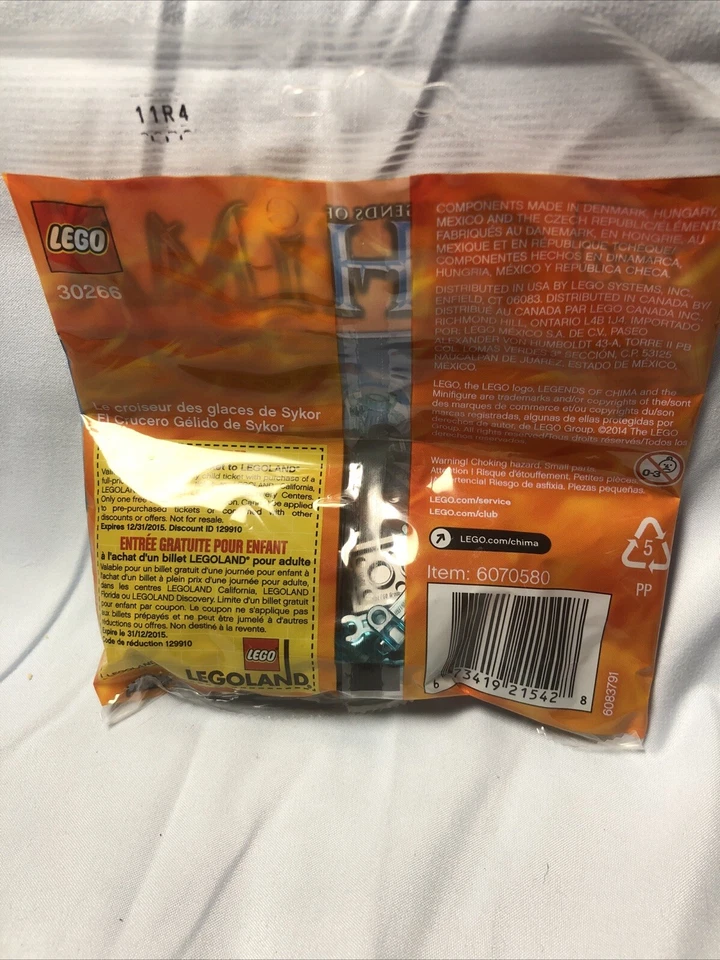 LEGO LEGENDS OF CHIMA: Sykor's Ice Cruiser (30266) - Image 2 of 2