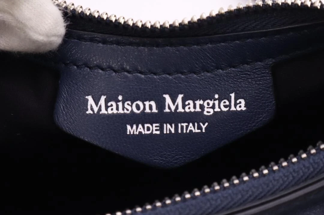 MAISON MARGIELA Borsa a tracolla con catena Glam Slam Navy 8 2 * 3 7 * 2 5 pollici