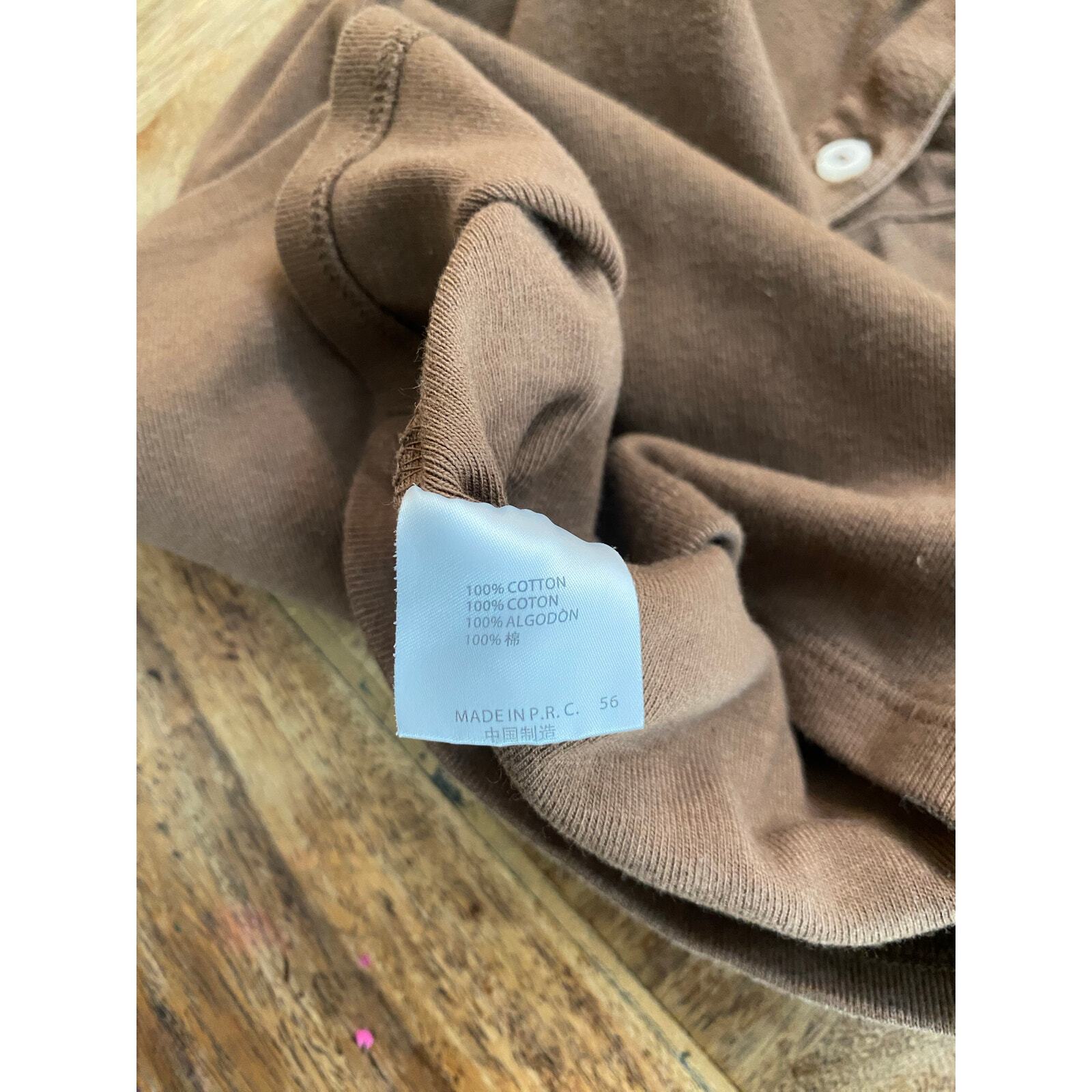 Brandy Melville Brown Button Front Sleeveless Col… - image 4