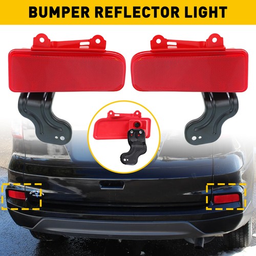 Left/Right Side Rear Bumper Reflector Lights Tail Lamp For Honda CRV 2015 2016 - Picture 19 of 27