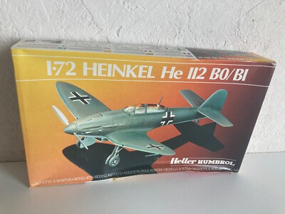 Heller Humbrol 80240 - Heinkel He 112 BO/BI - 1:72 Flugzeug Modellbausatz