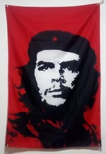 3'X5' Flag Banner Che Guevara Cuba Red Flag  with 4 grommets in corners 90*150cm