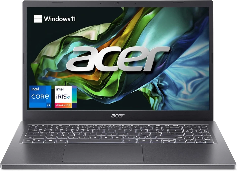 Portátil Acer Aspire 5 15.6" Intel i7 16GB 512GB SSD Windows 11 Reacondicionado