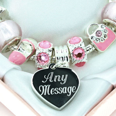 Personalised Jewellery Personalized Pandora Bracelet Personalised