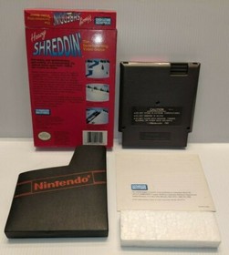 Heavy Shreddin The Snowboarding Video Game CIB NES Nintendo Entertainment System