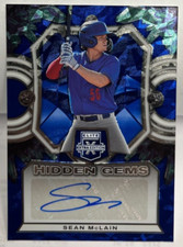 Sean McLain 2023 Panini Elite Extra Edition Hidden Gems Autograph Auto - DODGERS