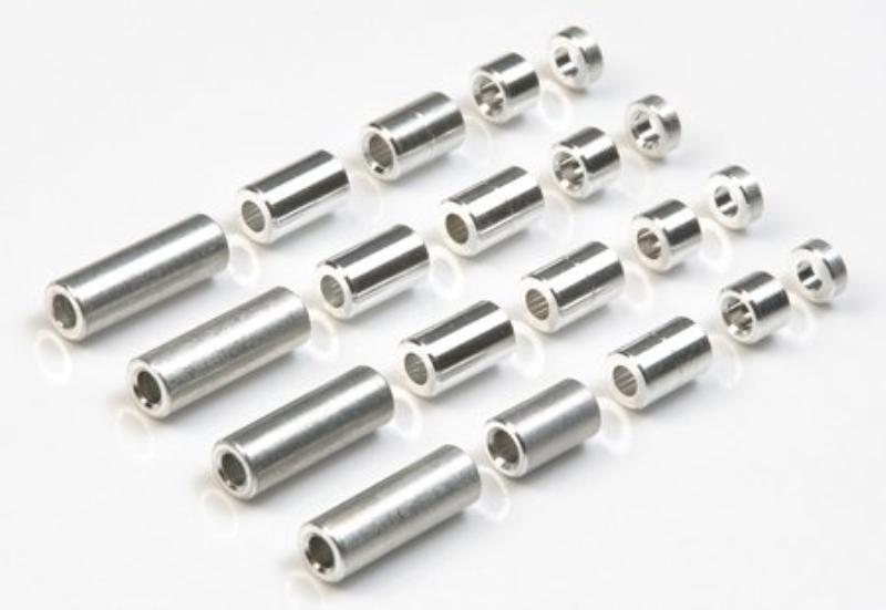 ayk,,様 New Tamiya 15473 Mini 4WD Aluminum Spacer Set 12 / 6.7 / 6