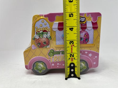 Cartera figura de juguete coleccionable Shopkins Sweet Treat camión almacenamiento de lata - Imagen 2 de 4