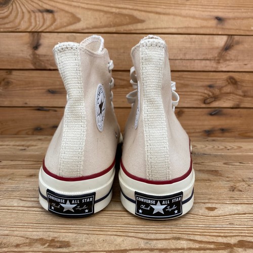 Zapatillas deportivas Converse para mujer talla UK 6 Chuck 70 beige lona informales zapatos altos CT - Imagen 6 de 14