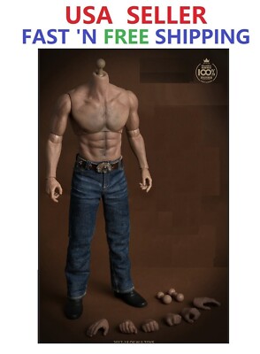 WorldBox 1/6 Muscular Wolverine Body Logan Strong Durable Male Figure  USA 