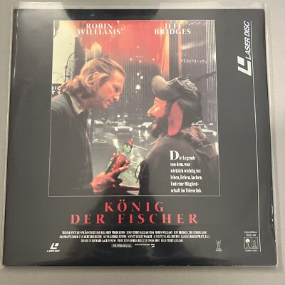 Laserdisc  König der Fischer - Robin Williams / Jeff Bridges - [PAL] Deutsch 