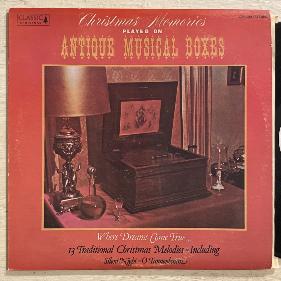 Christmas Memories Played On Antique Musical Boxes LP Classic Christmas EX!!! - Image 2 of 4