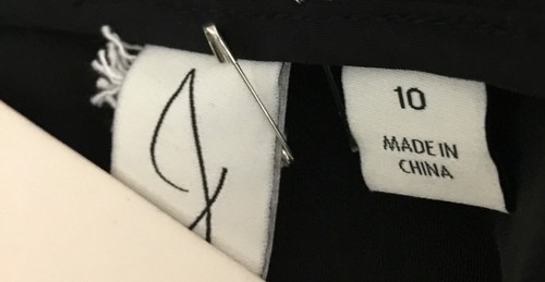 JOIE Women’s Black Tie Waist 100% Polyester Satin Dress Shorts Size 10 NWT - Picture 8 of 9