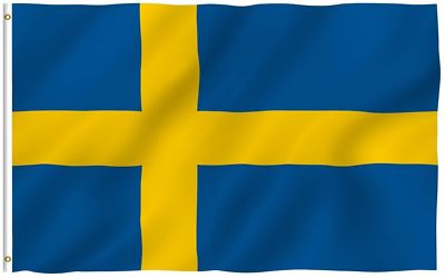 Flag of Sweden 3x5 ft Swedish Banner Scandinavia National Kingdom Swedes 100D