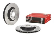 2x Par de discos de freno ventilados para GENESIS G70 2.0 delantero 2021 350 mm juego BREMBO