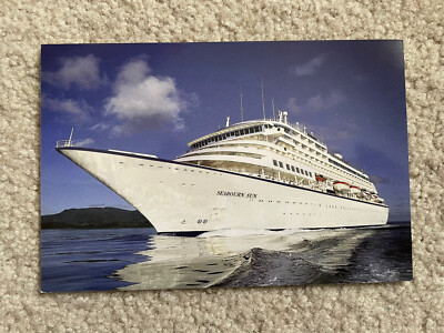 Cruise Ship Postcard: Seabourn Sun (aka Royal Viking Sun, Prinsendam, Amera)