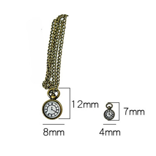 Doll House 1:12 Scale Dollhouse Miniatures 1/6 Vintage Pocket Watch Delicate - Picture 12 of 18