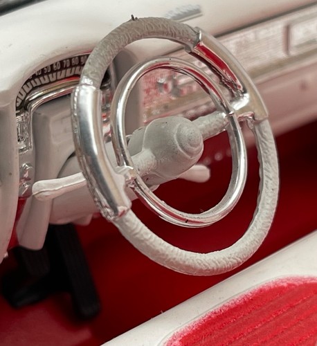 Anson 30371 Cadillac Eldorado Cabriolet Bj.1953 in rot, OVP, 1:18, D084 - 第 9/11 張圖片
