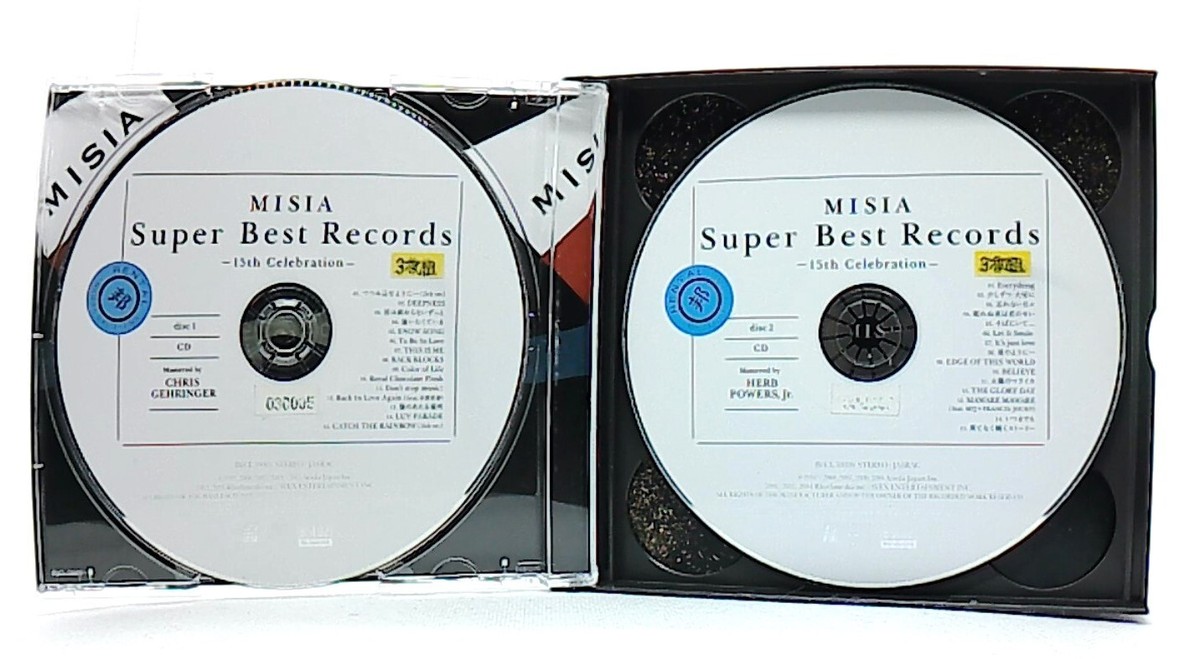 ♡お得です⭐︎MISIAライブグッズ+CD 15曲⭐︎新品♡♡ Super Best Records, 15th Celebration [3CDs] MISIA /debut song