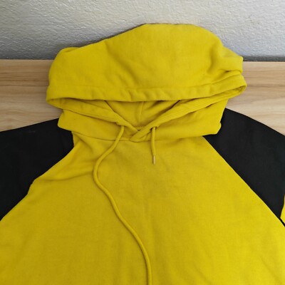 Forever 21 Honda Pullover Hoodie Womens 2XL Yellow Long