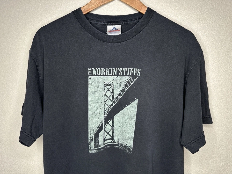 Camiseta De Colección The Workin’ Stiffs My Ghetto Y2K Punk Hardcore Nor Cal | L Foto 2 de 4