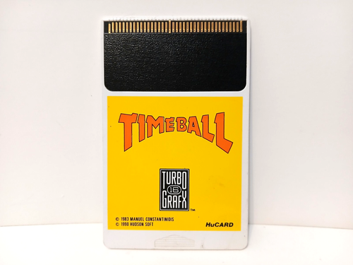 Timeball (TurboGrafx-16, 1990) HuCard Only! Authentic Tested & Works