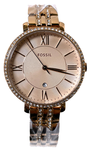 Analog Rose Gold Stainless Steel Quartz 