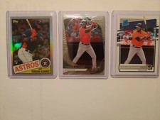 2020 Panini Prizm - YORDAN ALVAREZ - Houston Astros - Silver base RC Card #181