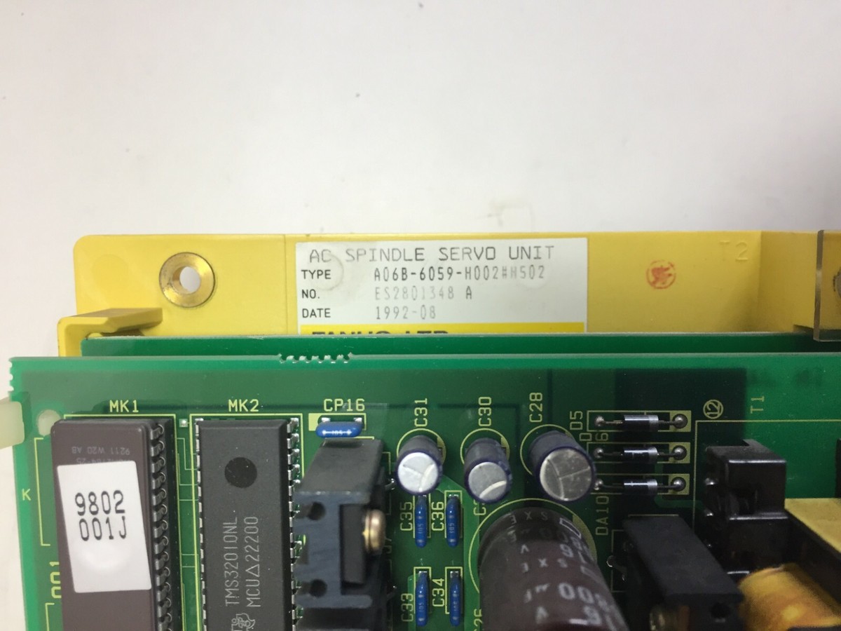 FANUC A06B-6059-H002 SPINDLE AMPLIFIER | eBay FANUC A06B-6059-H002 SPINDLE AMPLIFIER | eBay