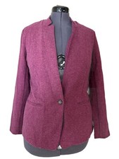 NWOT Banana Republic Factory Classic Knit Inverted Collar Blazer Women's XS