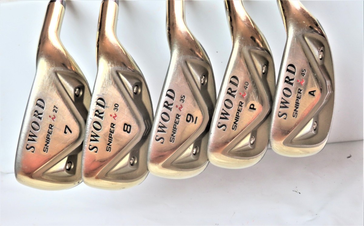 HYBRID IRONS SET KATANA SWORD SNIPER i 5pc R-Flex Japan GOLF