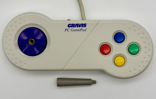 Gravis PC GamePad 15 Pin 4 Button Controller Joystick 1992 - Tested - Picture 3 of 4