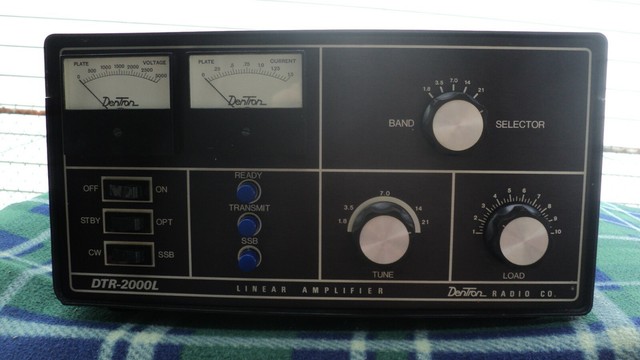 Dentron Dtr-2000l Amplifier Uses 3cx1500a7 3cpx1500a7 8877 Without Tube