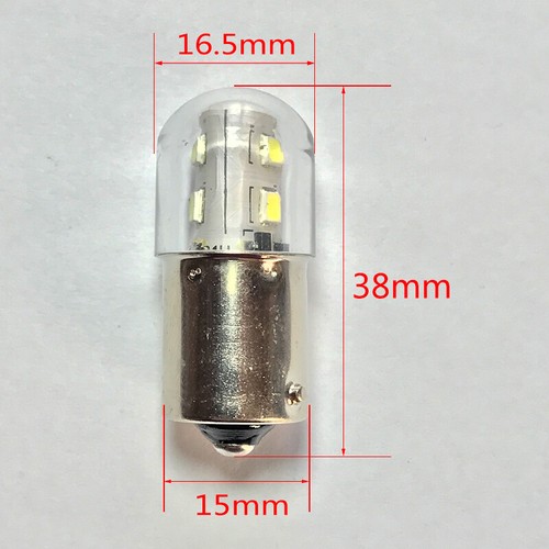 Indicator Light Bulb B15 LED Bayonet 5W 12/24/36/110/220V Single/Double Contact - Picture 2 of 4