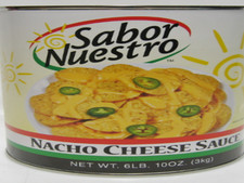 Delicious Sabor Nuestro - Nacho Cheese Sauce - Big 6 lb 10 oz #10 cans!