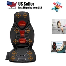 Massage Seat Cushion, Massager with Heat, 10 Massage Nodes for Neck, Shoulder...