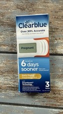 Clearblue Early Digital Pregnancy Test Kit 3 Tests