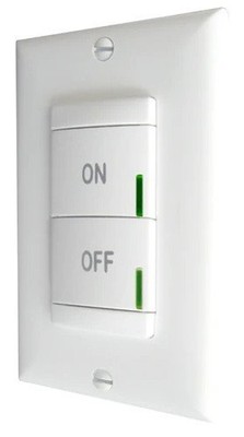 Acuity nLight nPODM DX WH WallPod Dimming Wall Switch White
