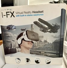 Hype I-Fx Virtual Reality Headset With Built In Stereo Earphones VR Very Good