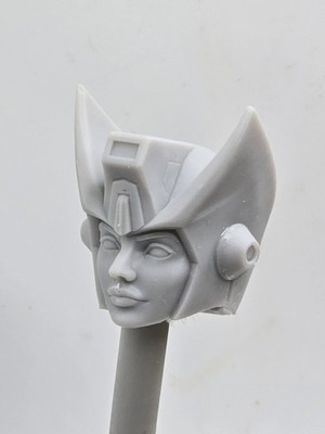 3d Printed ELITE FEMALE TRANSFORMATION HEAD 1:12 6'' Classified Legends
